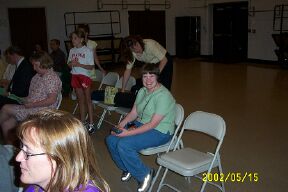 Catherine supporting her brother and sister