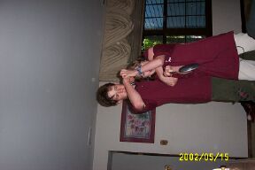 Emily and Doug pre-recital