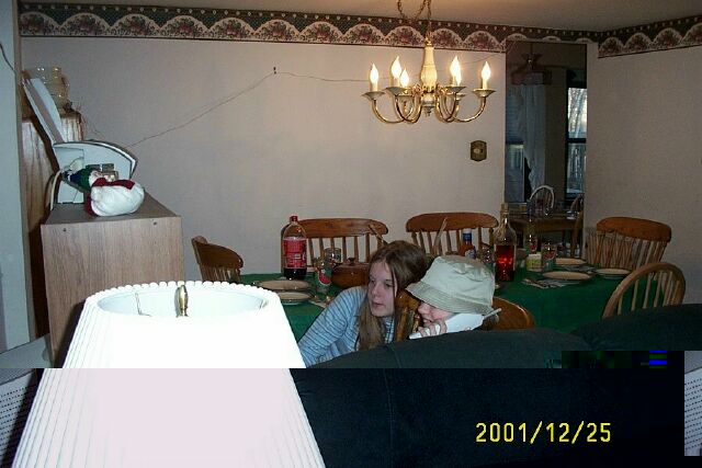 Emily and Megan on Computer