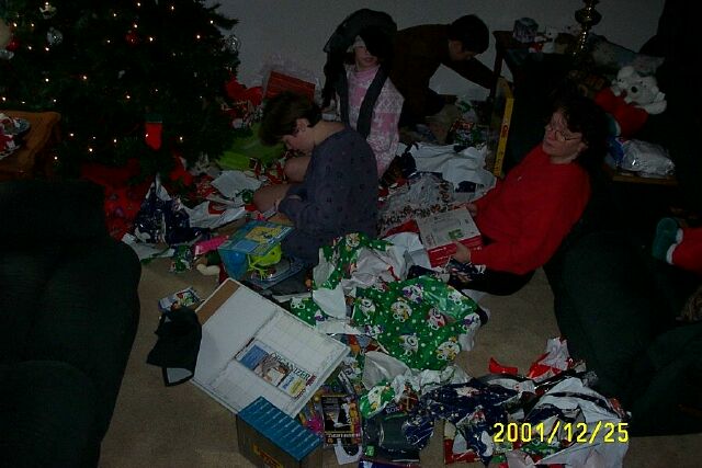 Opening presents