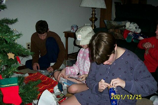 Opening presents